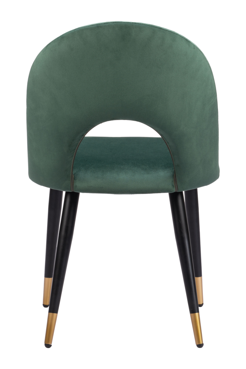 Velvet Dining Chairs (2) | OROA Modern Menlo | Oroatrade.com