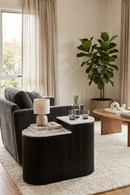 White Marble Side Table Set | OROA Modern Ormara | Oroatrade.com