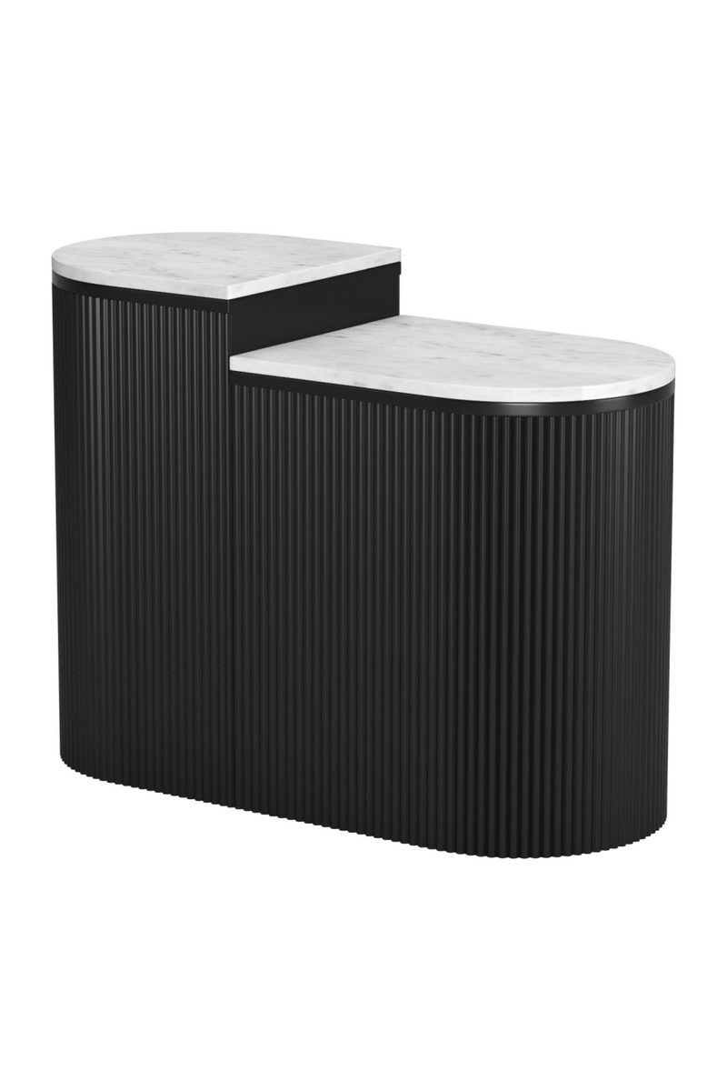 White Marble Side Table Set | OROA Modern Ormara | Oroatrade.com