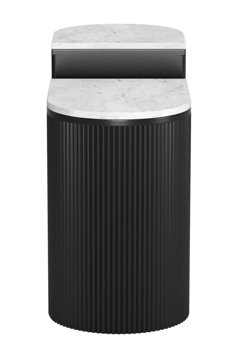 White Marble Side Table Set | OROA Modern Ormara | Oroatrade.com