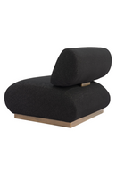 Black Textured Fabric Accent Chair | OROA Modern Barsa | Oroatrade.com