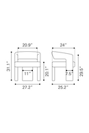 Beige Shearling Accent Chair | OROA Modern Java | Oroatrade.com