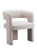 Beige Shearling Accent Chair | OROA Modern Java | Oroatrade.com