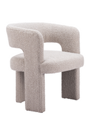 Beige Shearling Accent Chair | OROA Modern Java | Oroatrade.com