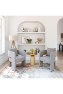 Gray Curved Dining Chair | OROA Modern Melilla | Oroatrade.com