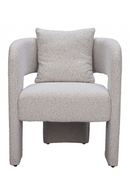 Gray Curved Dining Chair | OROA Modern Melilla | Oroatrade.com