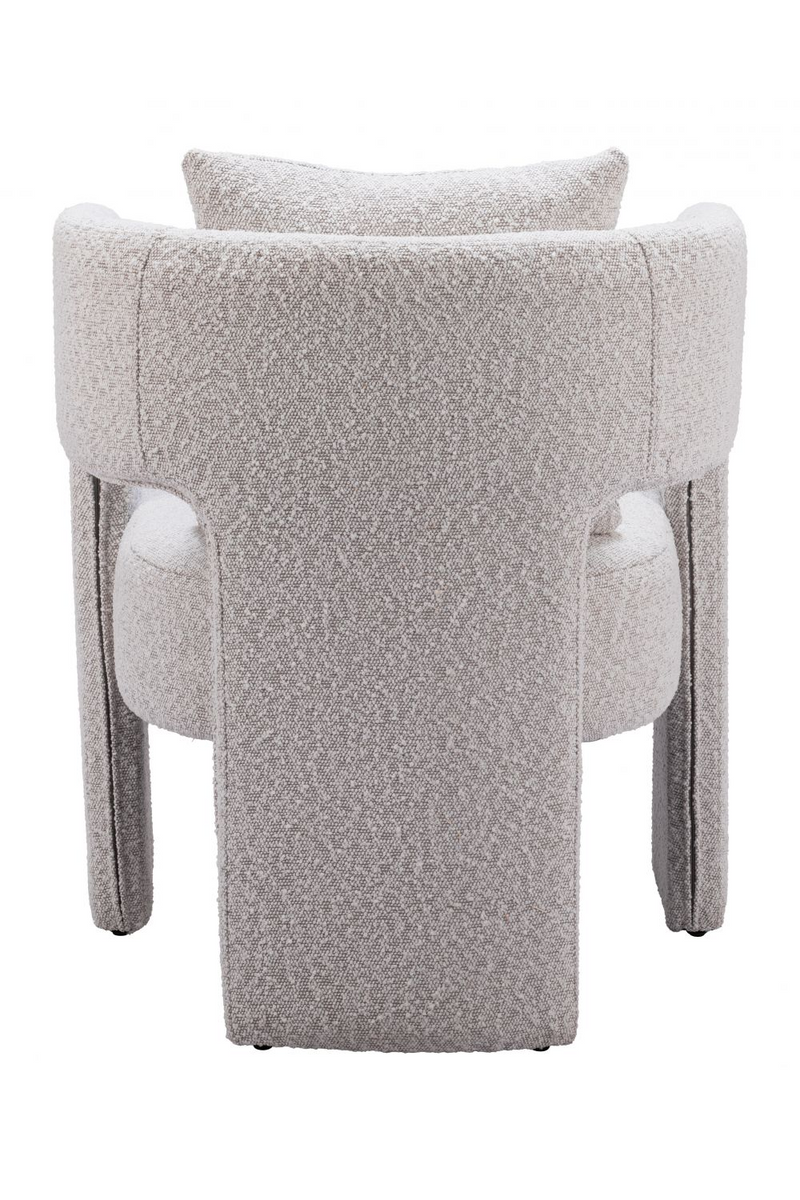 Gray Curved Dining Chair | OROA Modern Melilla | Oroatrade.com
