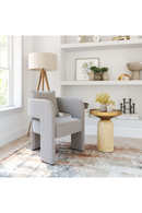 Gray Curved Dining Chair | OROA Modern Melilla | Oroatrade.com