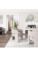 Gray Curved Dining Chair | OROA Modern Melilla | Oroatrade.com