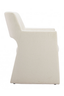 White Linen Dining Chair | OROA Modern Minet | Oroatrade.com