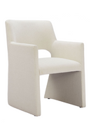 White Linen Dining Chair | OROA Modern Minet | Oroatrade.com