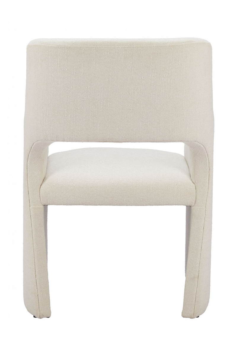 White Linen Dining Chair | OROA Modern Minet | Oroatrade.com