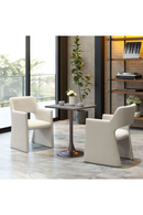 White Linen Dining Chair | OROA Modern Minet | Oroatrade.com