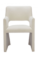 White Linen Dining Chair | OROA Modern Minet | Oroatrade.com