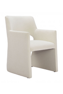 White Linen Dining Chair | OROA Modern Minet | Oroatrade.com