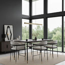 Textured Light Gray Dining Chair | OROA Modern Zadar | Oroatrade.com