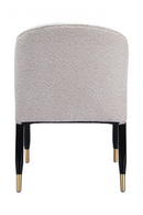 Light Gray Curved Dining Chair | OROA Modern Pula | Oroatrade.com