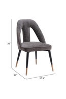 Cut-Out Detail Dining Chair | OROA Modern Artus | Oroatrade.com