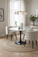 Light Gray Layered Dining Chair | OROA Modern Grena | Oroatrade.com
