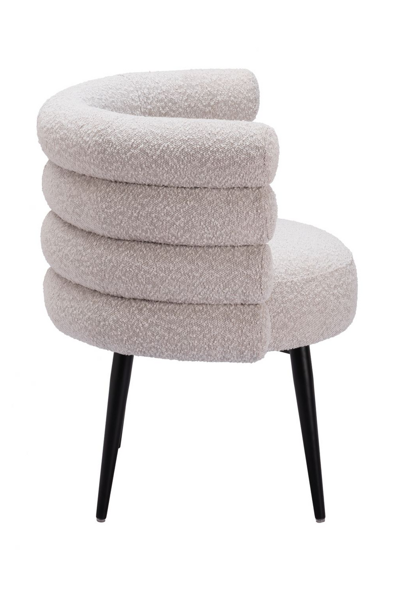 Light Gray Layered Dining Chair | OROA Modern Grena | Oroatrade.com