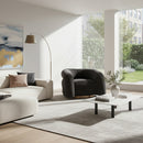 Black Velvet Accent Chair | OROA Modern Havn