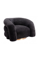 Black Velvet Accent Chair | OROA Modern Havn | Oroatrade.com
