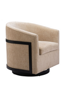 Golden Beige Swivel Chair | OROA Modern Hanko | Oroatrade.com