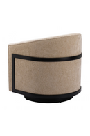 Golden Beige Swivel Chair | OROA Modern Hanko | Oroatrade.com
