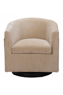 Golden Beige Swivel Chair | OROA Modern Hanko | Oroatrade.com