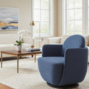 Blue Swivel Chair | OROA Modern Bant | Oroatrade.com