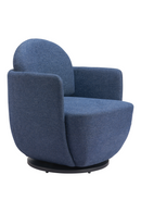 Blue Swivel Chair | OROA Modern Bant | Oroatrade.com
