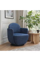 Blue Swivel Chair | OROA Modern Bant | Oroatrade.com