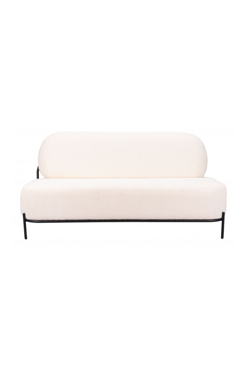 White Teddy Fabric Sofa | OROA Modern Arendal | Oroatrade.com