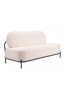 White Teddy Fabric Sofa | OROA Modern Arendal | Oroatrade.com