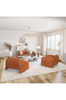 Leather Contemporary Accent Chair | OROA Modern Horten | Oroatrade.com