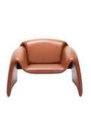 Leather Contemporary Accent Chair | OROA Modern Horten | Oroatrade.com