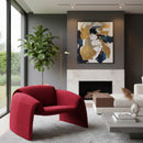 Velvet Contemporary Accent Chair | OROA Modern Horten | Oroatrade.com