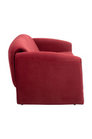 Red Velvet Sofa | OROA Modern Horten | Oroatrade.com