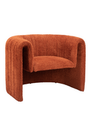 Orange Sherpa Accent Chair | OROA Modern Viana | Oroatrade.com