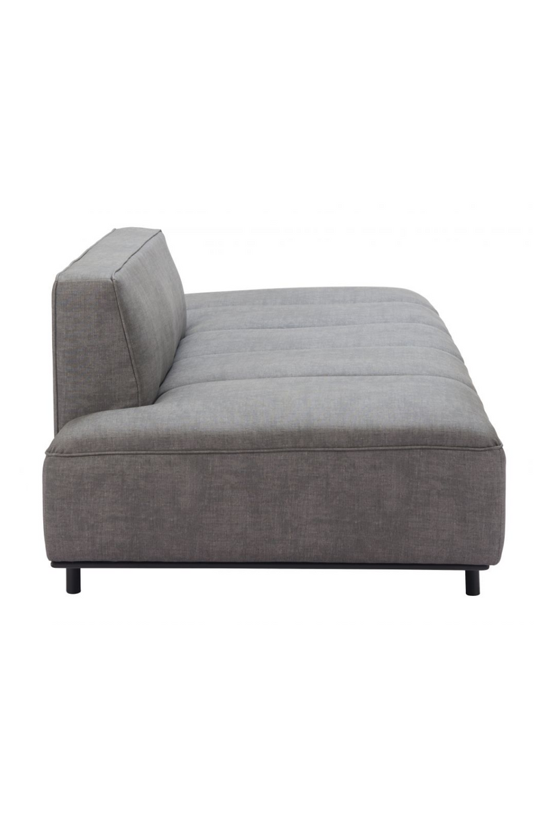 Gray Leather Sofa | OROA Modern Confection | Oroatrade.com