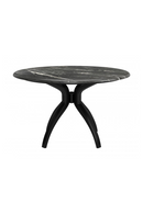 Black Marble Round Dining Table | OROA Modern Sumay | Oroatrade.com