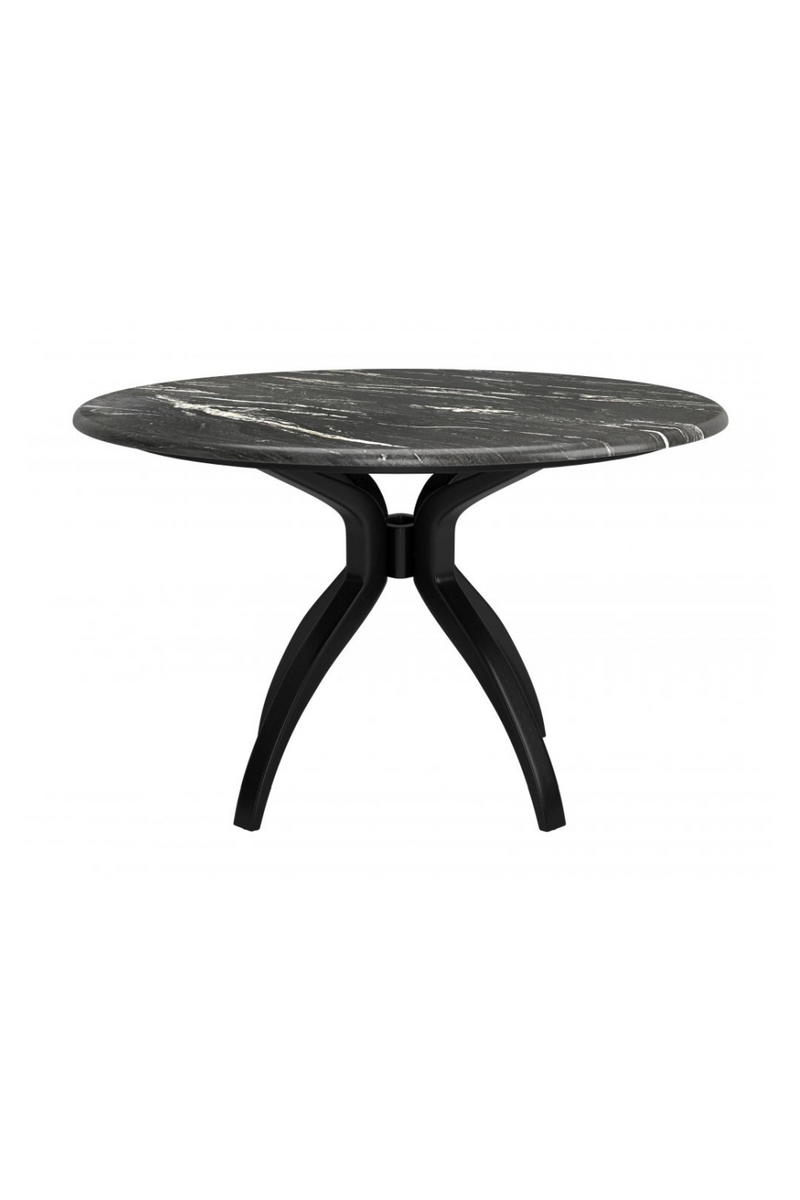 Black Marble Round Dining Table | OROA Modern Sumay | Oroatrade.com