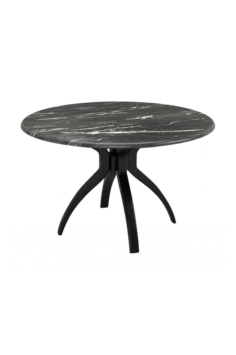 Black Marble Round Dining Table | OROA Modern Sumay | Oroatrade.com