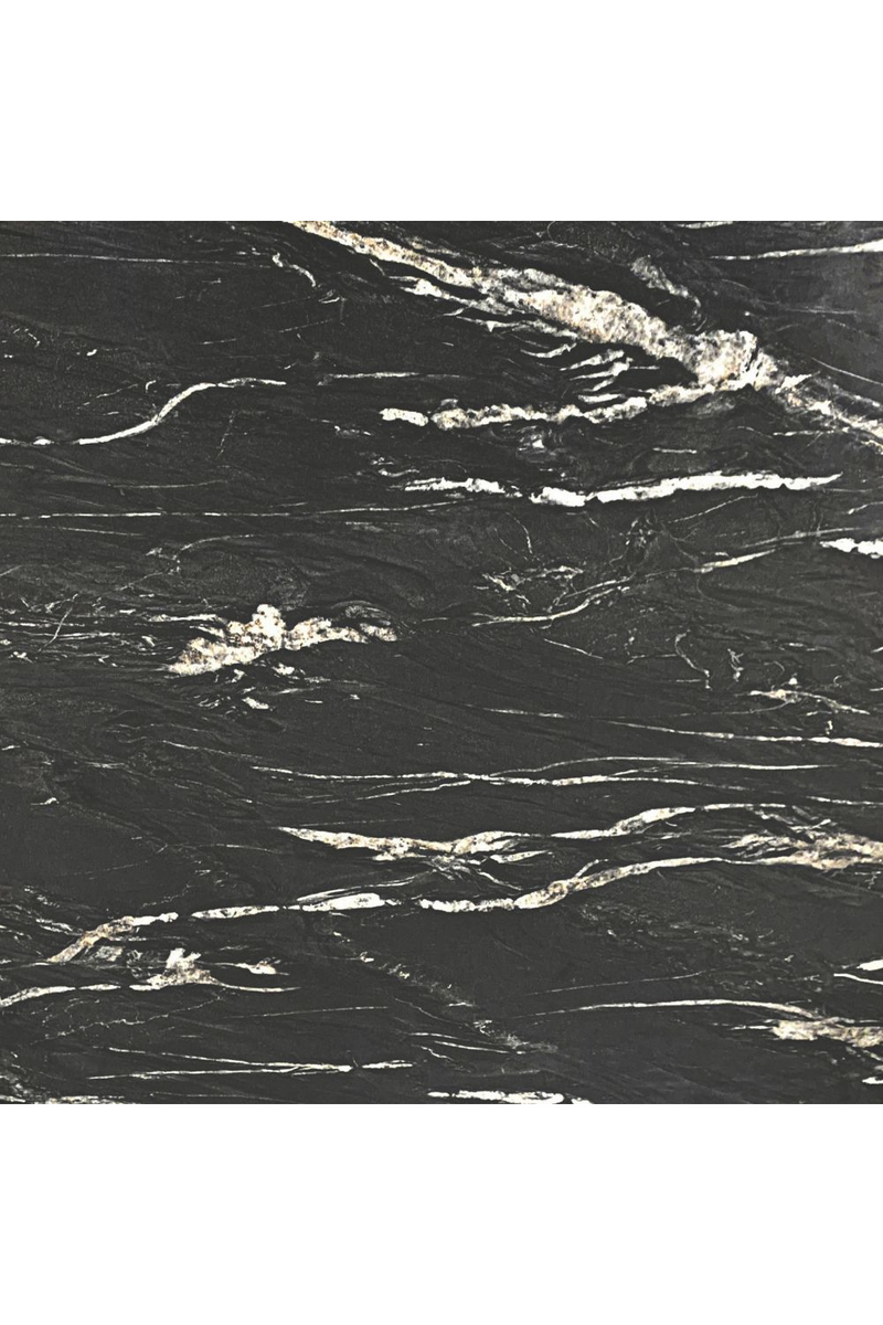 Black Marble Round Dining Table | OROA Modern Sumay | Oroatrade.com