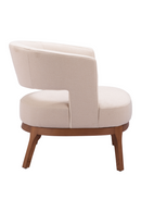 Beige Vinyl Accent Chair | OROA Modern Penryn | Oroatrade.com