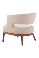 Beige Vinyl Accent Chair | OROA Modern Penryn | Oroatrade.com