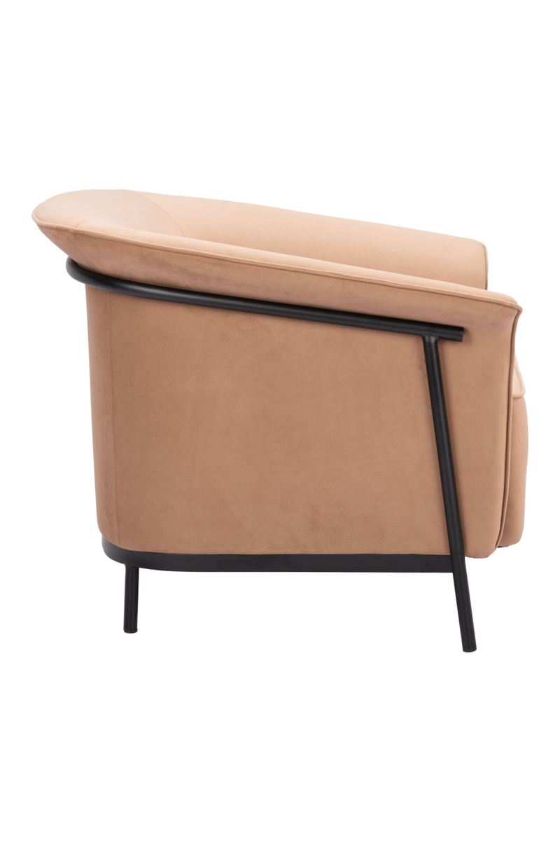 Flared-Back Lounge Chair | OROA Modern Burry | Oroatrade.com