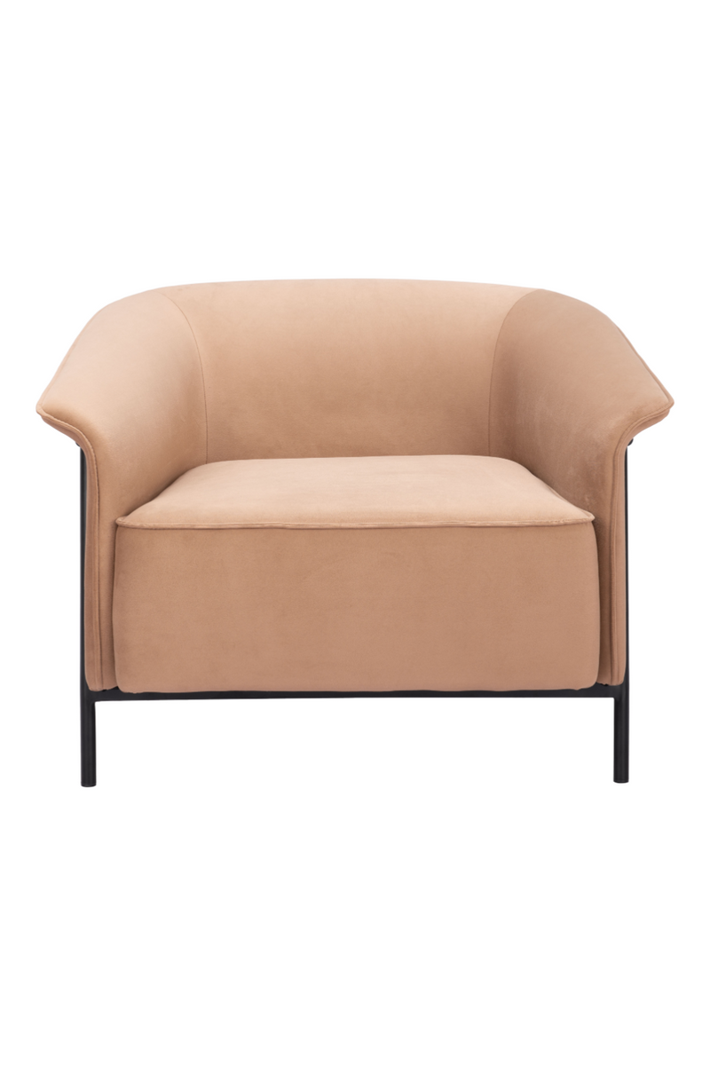Flared-Back Lounge Chair | OROA Modern Burry | Oroatrade.com