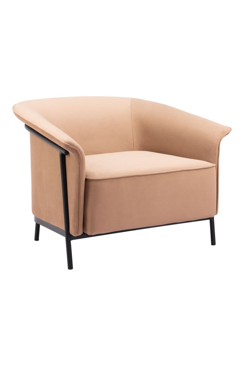 Flared-Back Lounge Chair | OROA Modern Burry | Oroatrade.com