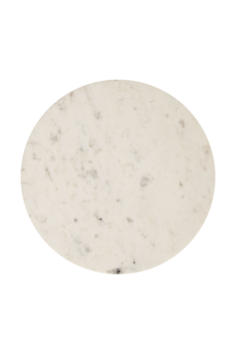 Round White Marble Side Table | OROA Modern Slika | Oroatrade.com